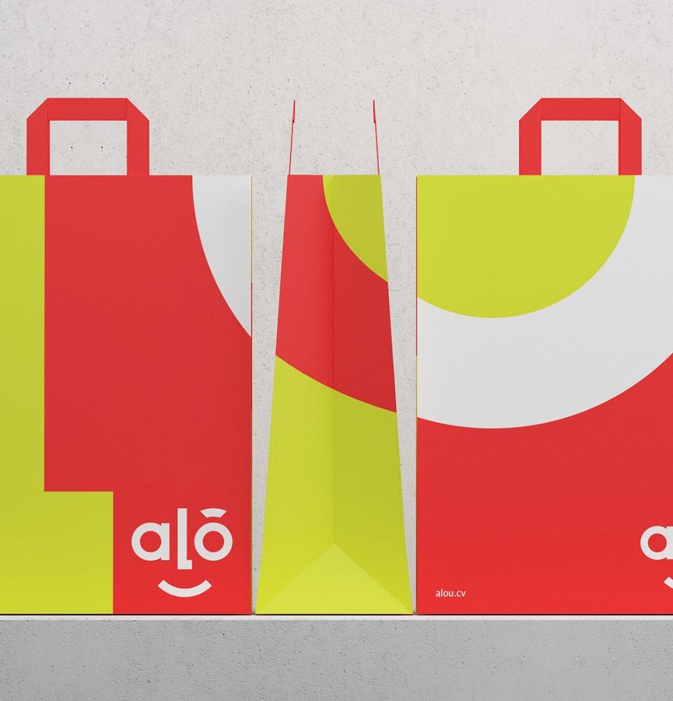 Alou shopping bags