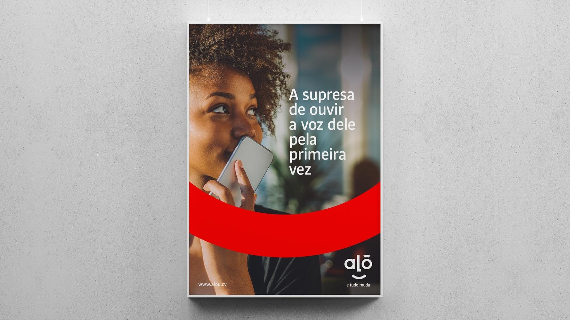 Alou poster: the surprise of hearing a voice for the first time