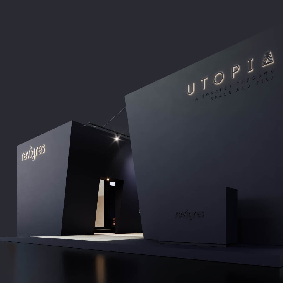 The angular Utopia entrance