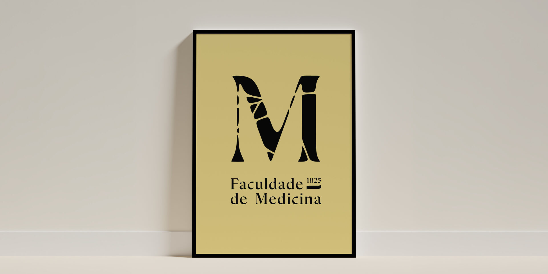 FMUL poster on an easel