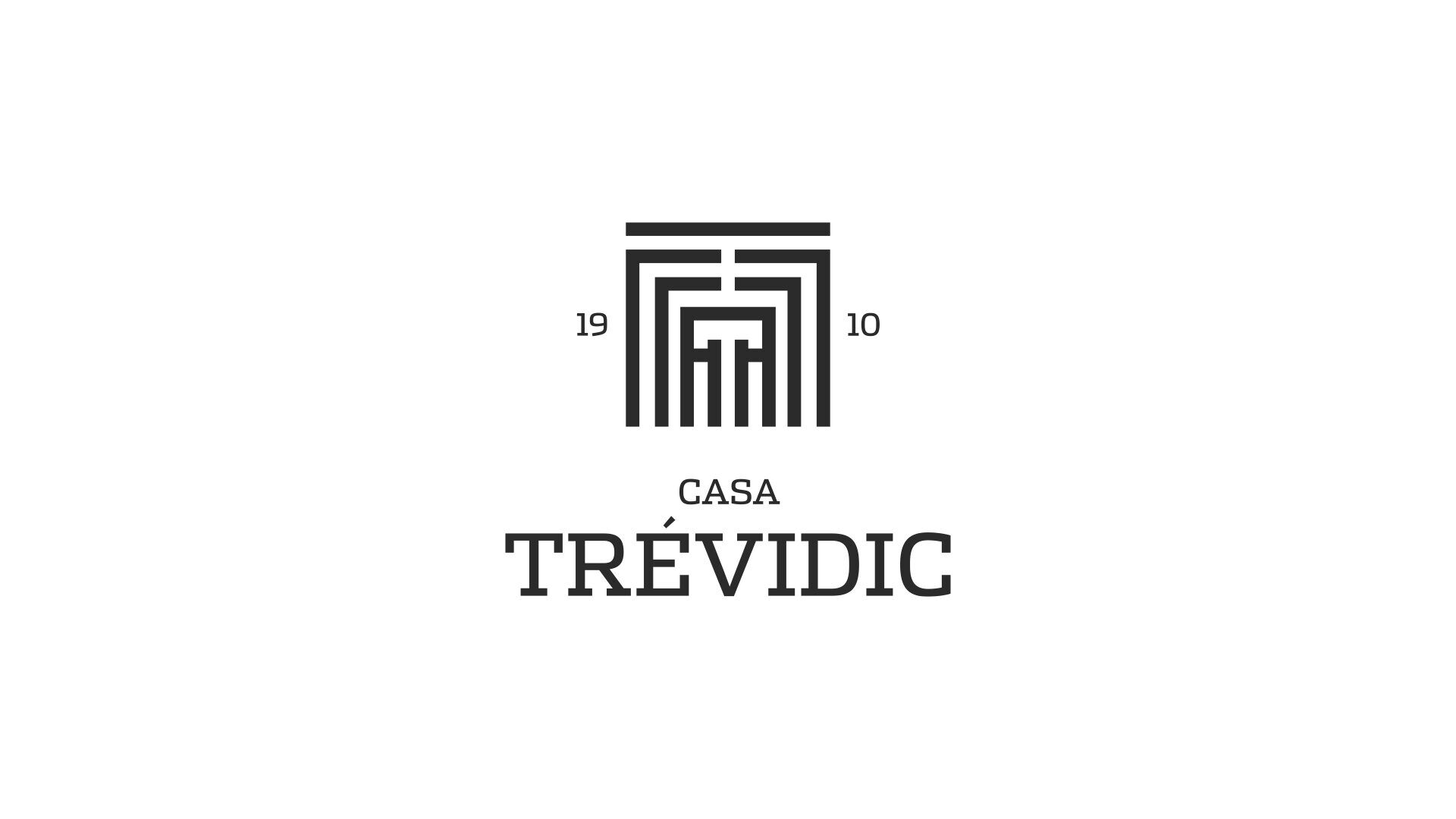 The Casa Trévidic 1910 monogram